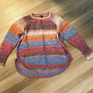 Cozy multicolored Kitson sweater - L